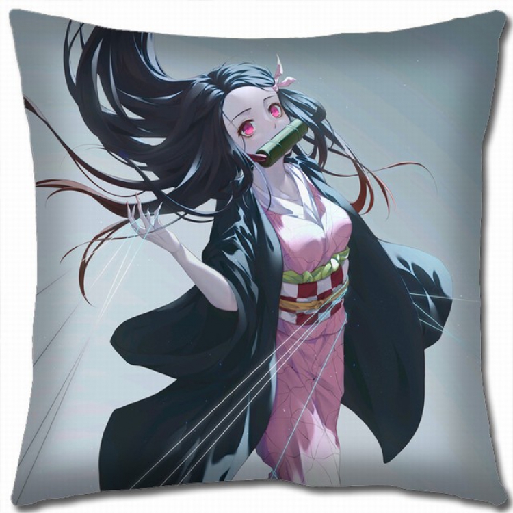 Demon Slayer Kimets Double-sided full color pillow cushion 45X45CM G4-13 NO FILLING