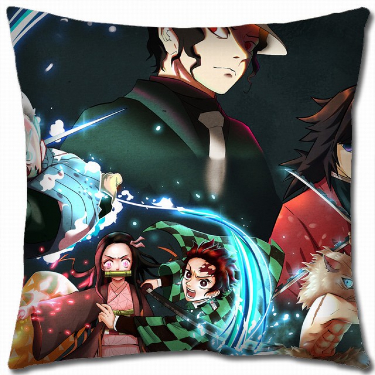 Demon Slayer Kimets Double-sided full color pillow cushion 45X45CM G4-14 NO FILLING