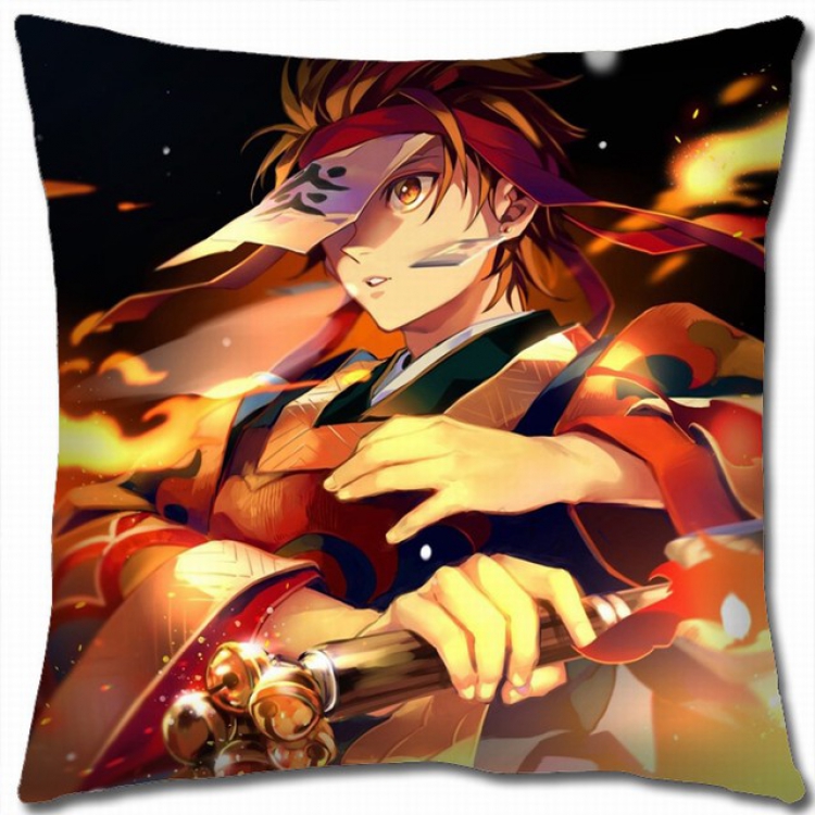 Demon Slayer Kimets Double-sided full color pillow cushion 45X45CM G4-2 NO FILLING
