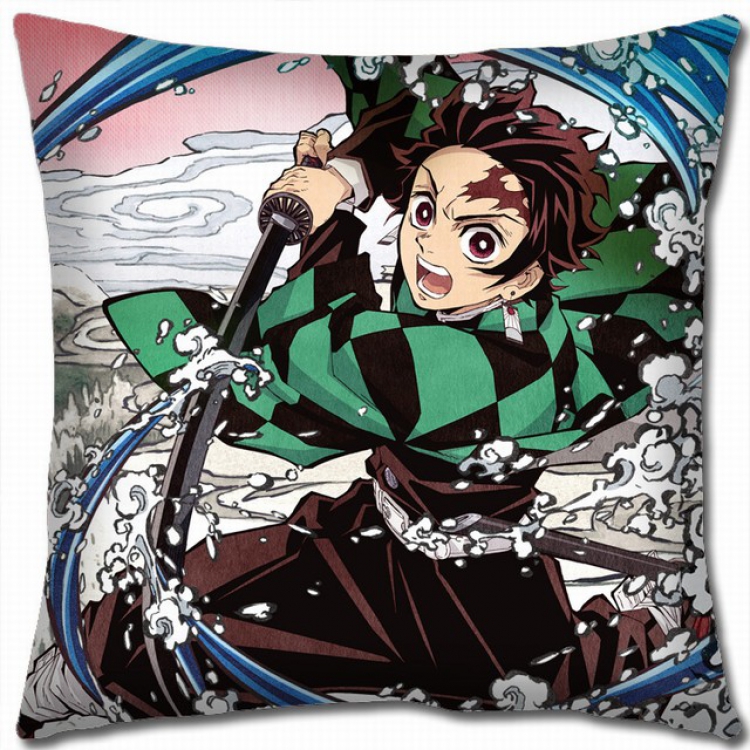 Demon Slayer Kimets Double-sided full color pillow cushion 45X45CM G4-19 NO FILLING