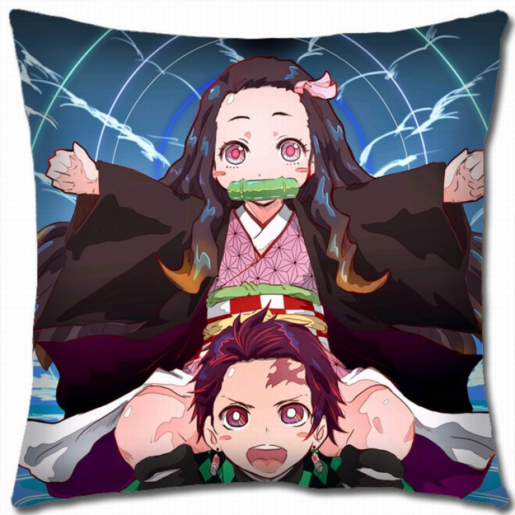 Demon Slayer Kimets Double-sided full color pillow cushion 45X45CM G4-23 NO FILLING