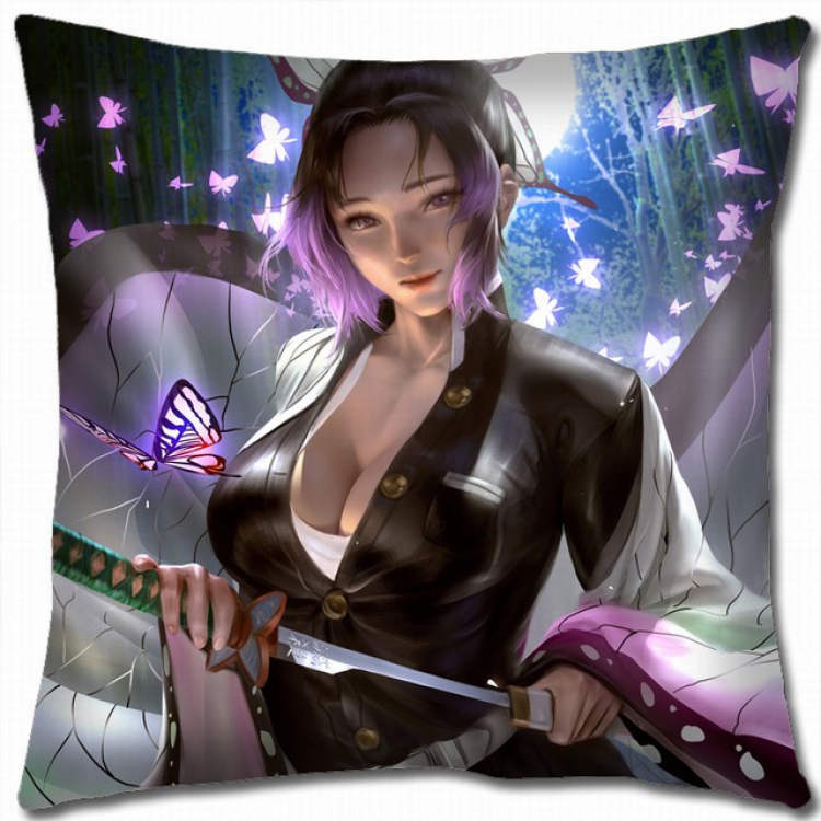 Demon Slayer Kimets Double-sided full color pillow cushion 45X45CM G4-24 NO FILLING