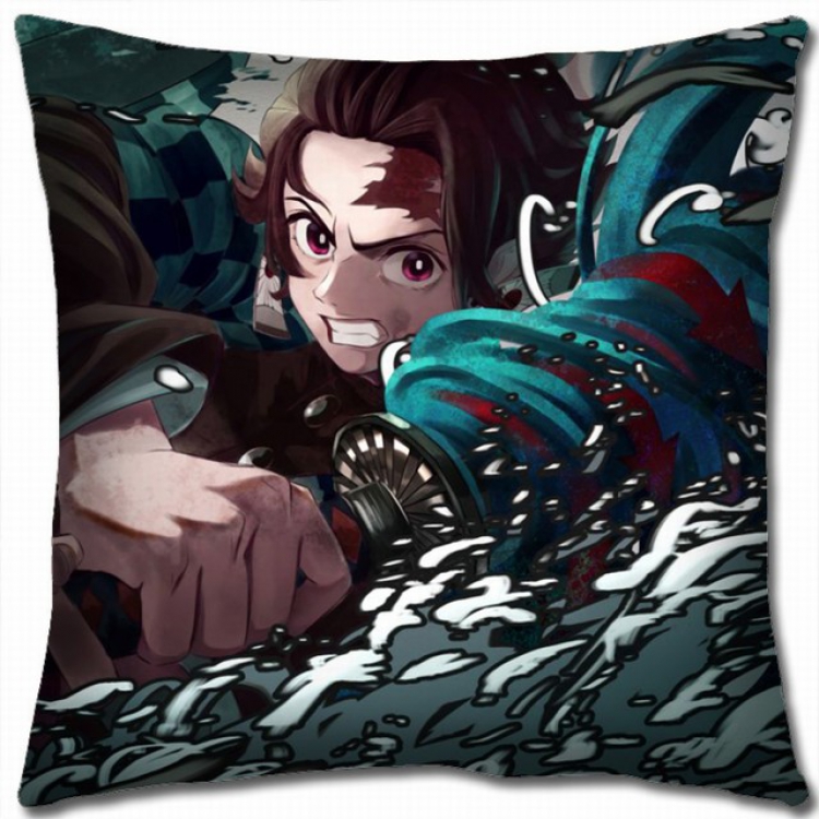 Demon Slayer Kimets Double-sided full color pillow cushion 45X45CM G4-25 NO FILLING