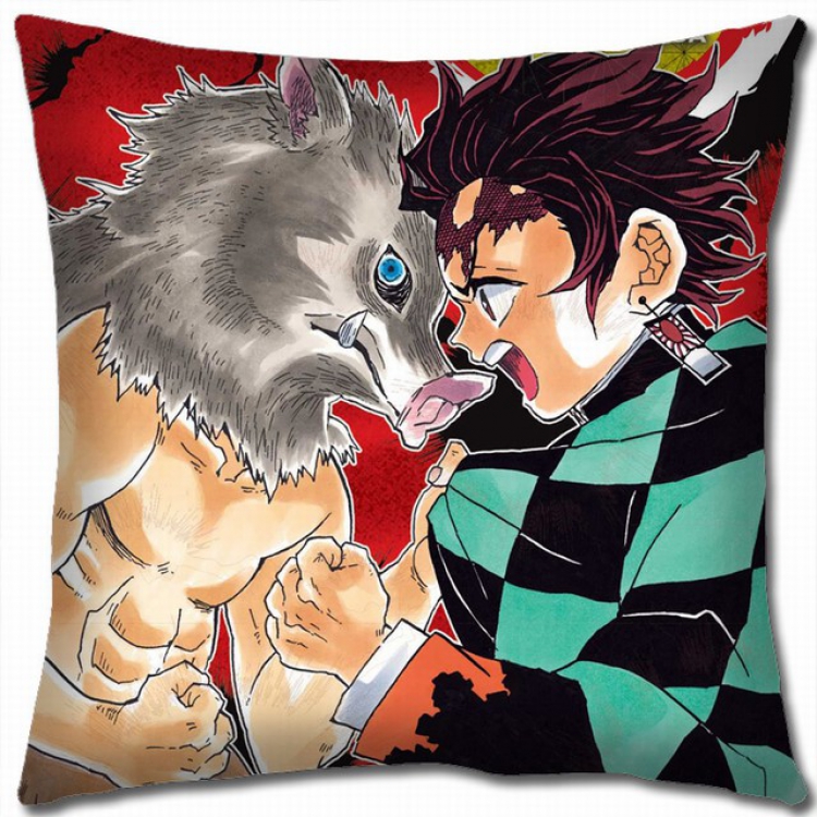 Demon Slayer Kimets Double-sided full color pillow cushion 45X45CM G4-3 NO FILLING