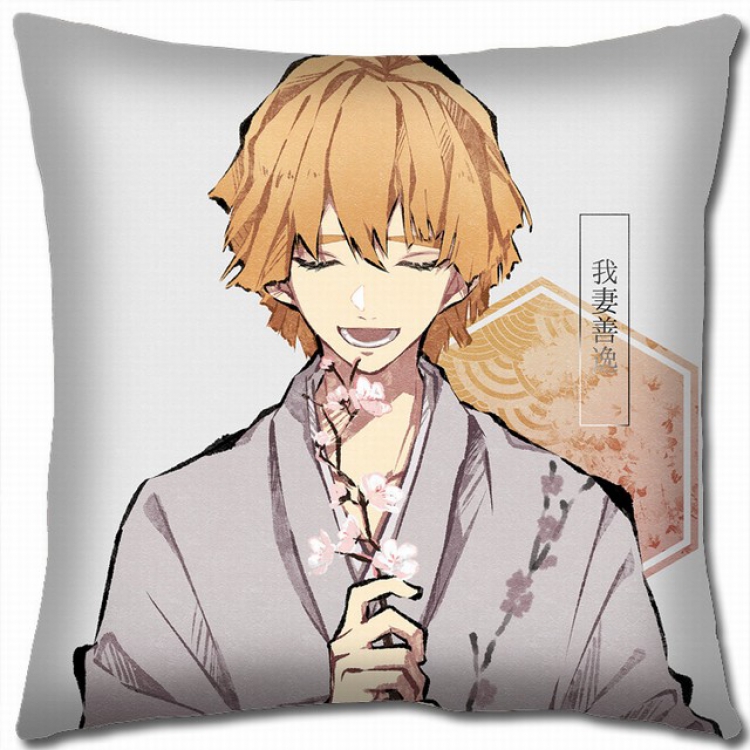Demon Slayer Kimets Double-sided full color pillow cushion 45X45CM G4-29 NO FILLING