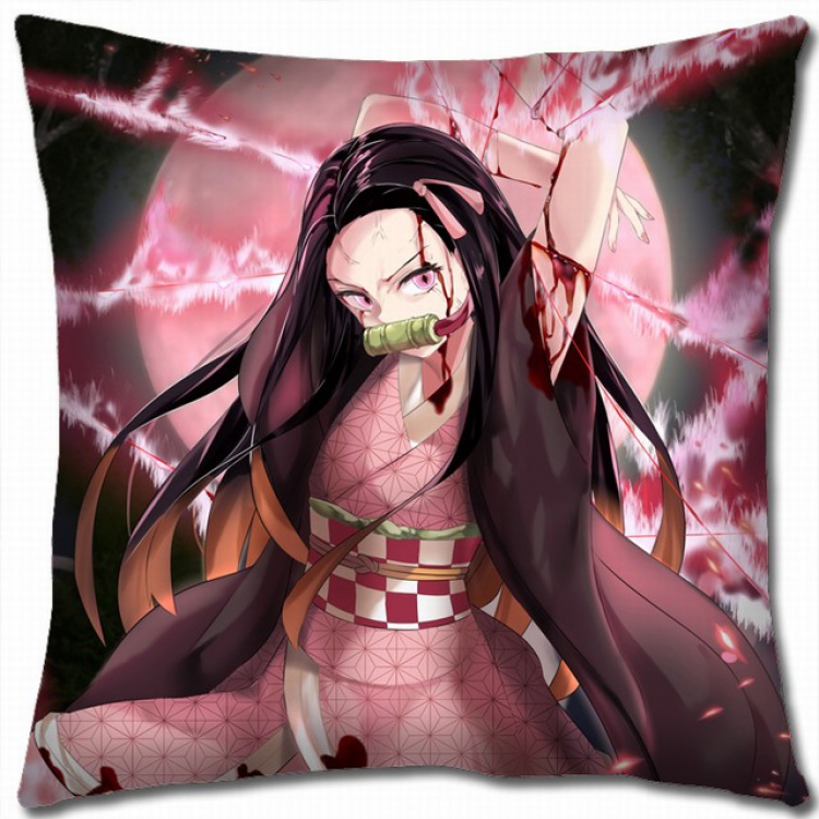 Demon Slayer Kimets Double-sided full color pillow cushion 45X45CM G4-28 NO FILLING