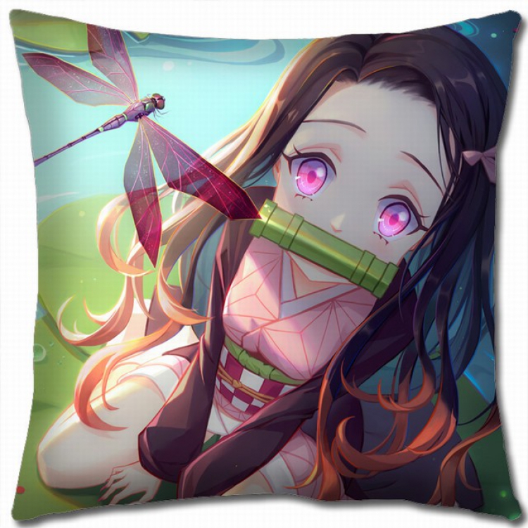 Demon Slayer Kimets Double-sided full color pillow cushion 45X45CM G4-32 NO FILLING