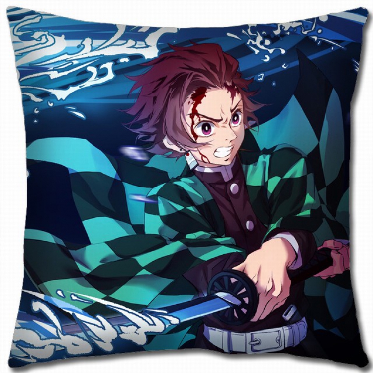 Demon Slayer Kimets Double-sided full color pillow cushion 45X45CM G4-38 NO FILLING
