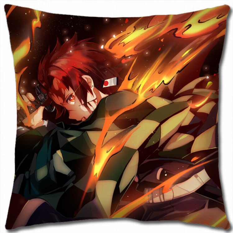 Demon Slayer Kimets Double-sided full color pillow cushion 45X45CM G4-40 NO FILLING