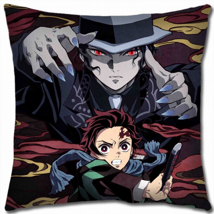 Demon Slayer Kimets Double-sided full color pillow cushion 45X45CM G4-45 NO FILLING