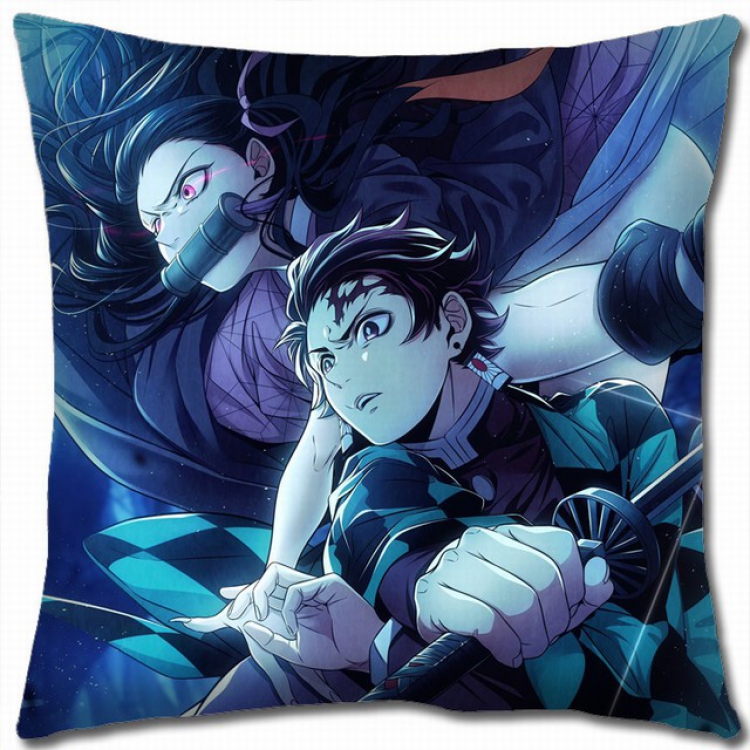 Demon Slayer Kimets Double-sided full color pillow cushion 45X45CM G4-44 NO FILLING