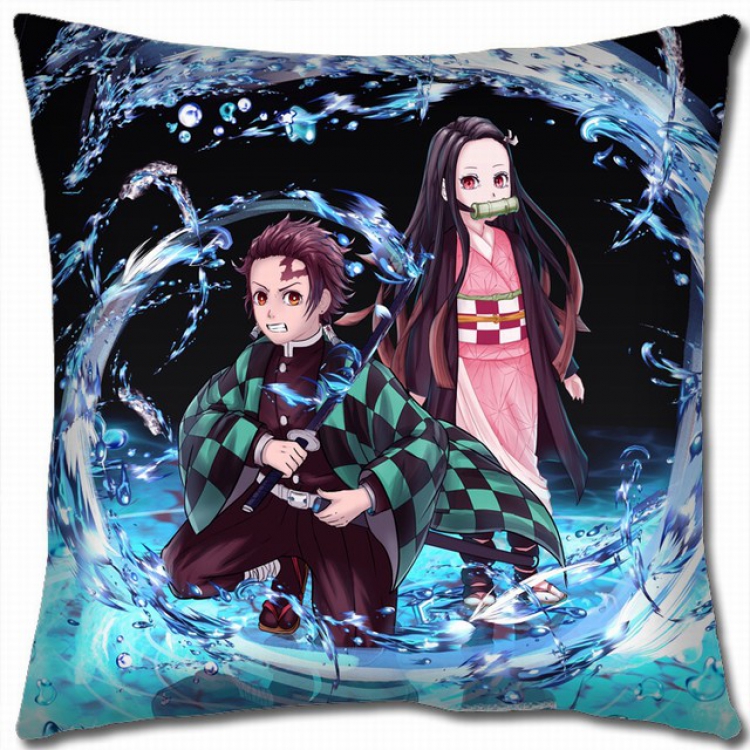 Demon Slayer Kimets Double-sided full color pillow cushion 45X45CM G4-46 NO FILLING