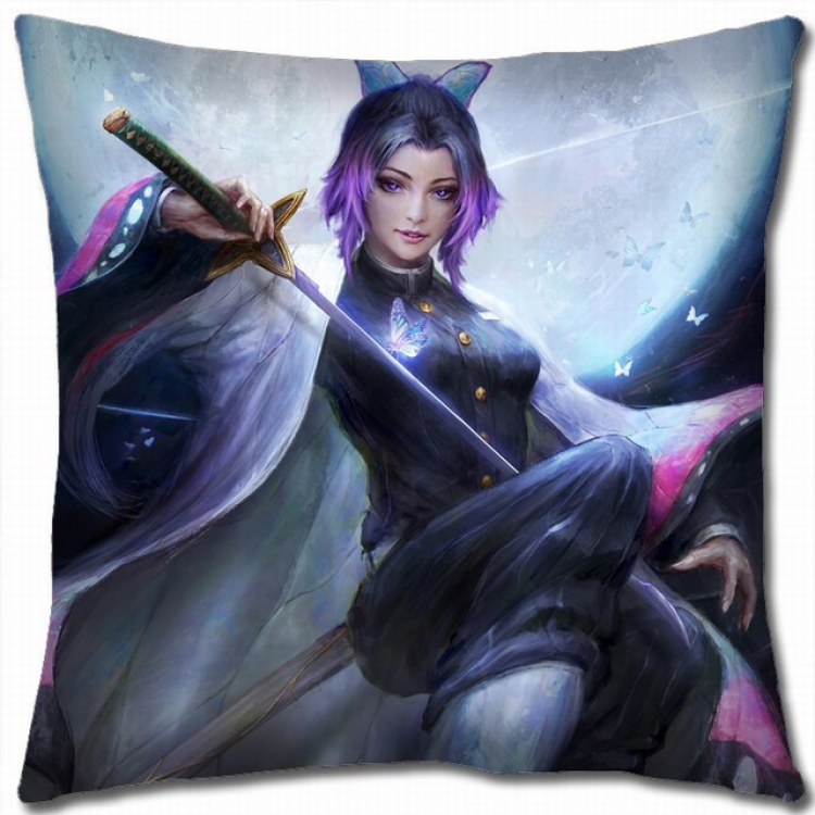 Demon Slayer Kimets Double-sided full color pillow cushion 45X45CM G4-51 NO FILLING