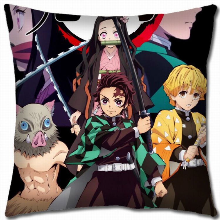 Demon Slayer Kimets Double-sided full color pillow cushion 45X45CM G4-57 NO FILLING