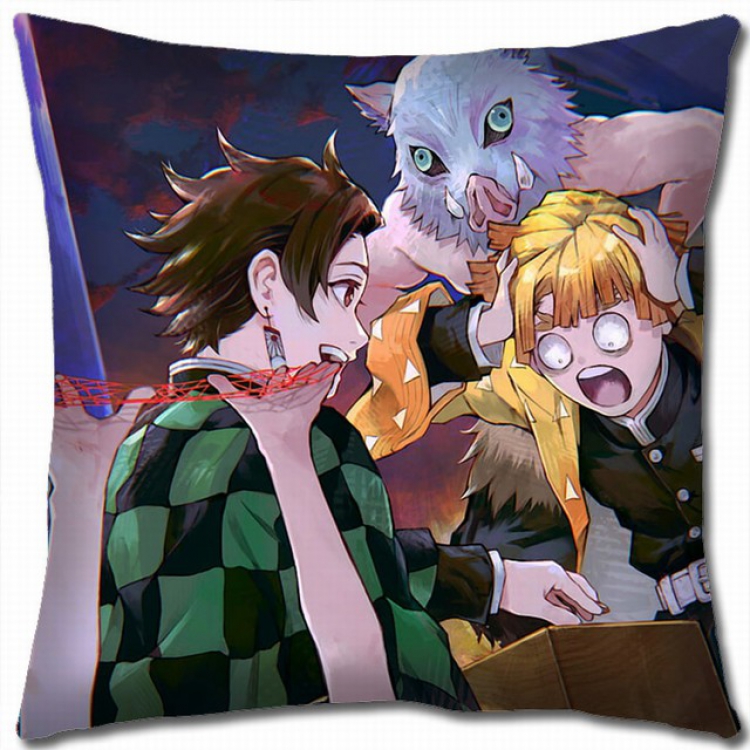 Demon Slayer Kimets Double-sided full color pillow cushion 45X45CM G4-59 NO FILLING