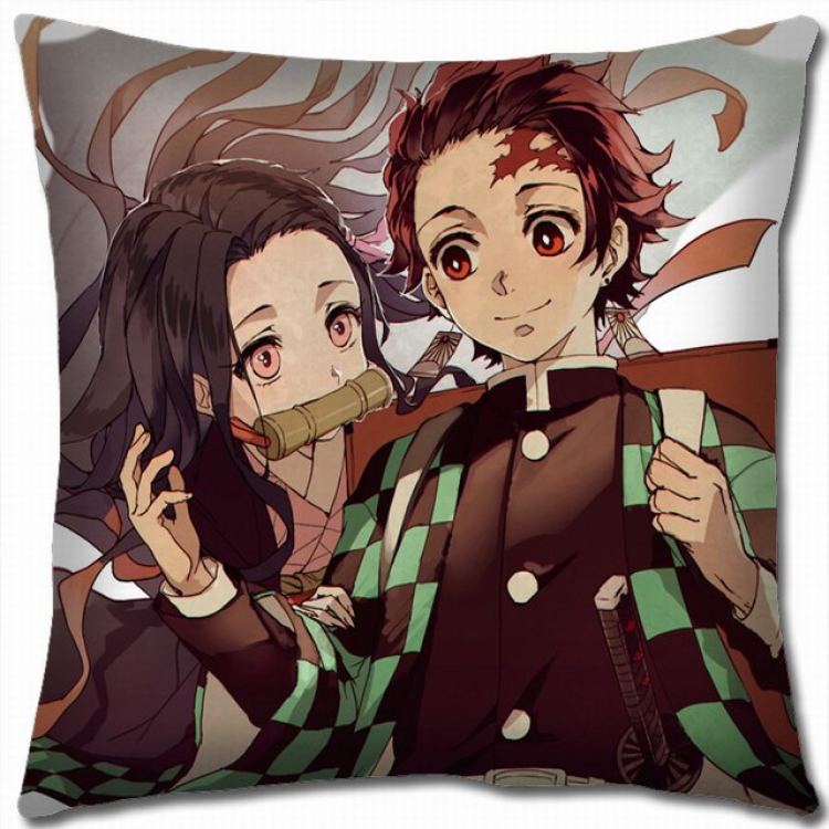 Demon Slayer Kimets Double-sided full color pillow cushion 45X45CM G4-58 NO FILLING