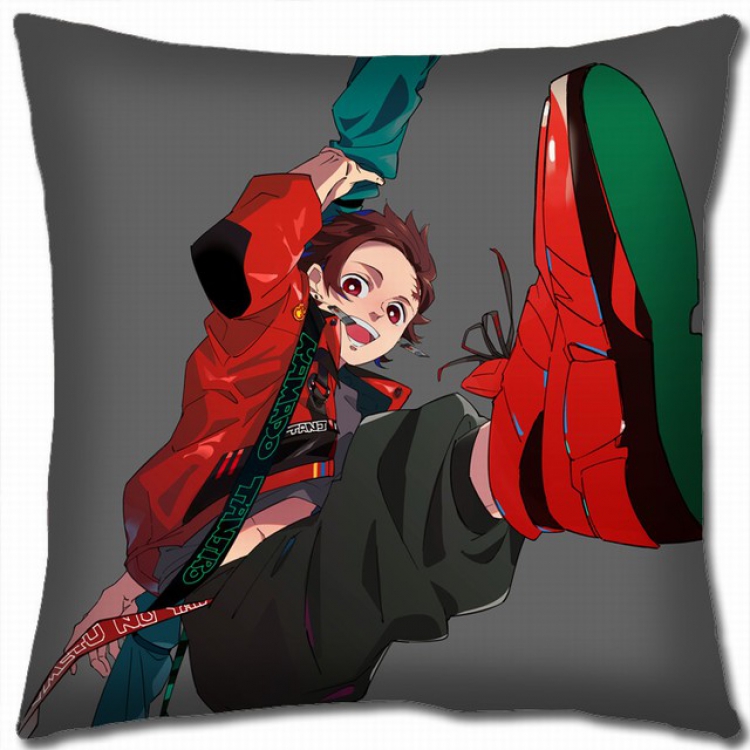 Demon Slayer Kimets Double-sided full color pillow cushion 45X45CM G4-61 NO FILLING