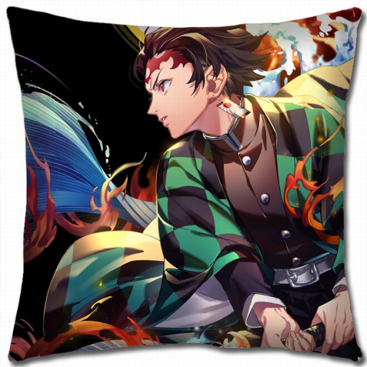 Demon Slayer Kimets Double-sided full color pillow cushion 45X45CM G4-62 NO FILLING