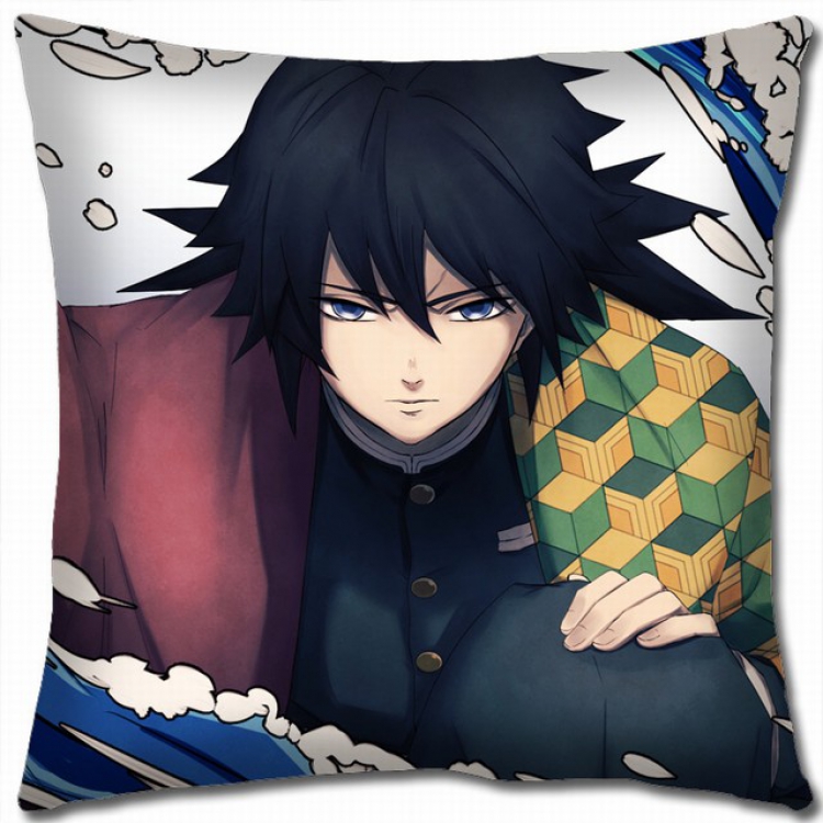 Demon Slayer Kimets Double-sided full color pillow cushion 45X45CM G4-70 NO FILLING