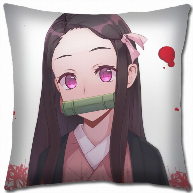 Demon Slayer Kimets Double-sided full color pillow cushion 45X45CM G4-8 NO FILLING