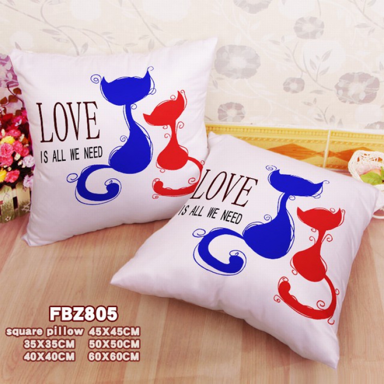 Animal Double-sided full color pillow cushion 45X45CM-FBZ805