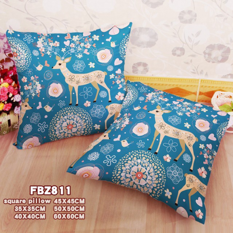 Animal Double-sided full color pillow cushion 45X45CM-FBZ811