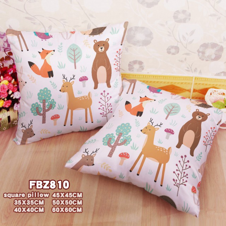 Animal Double-sided full color pillow cushion 45X45CM-FBZ810