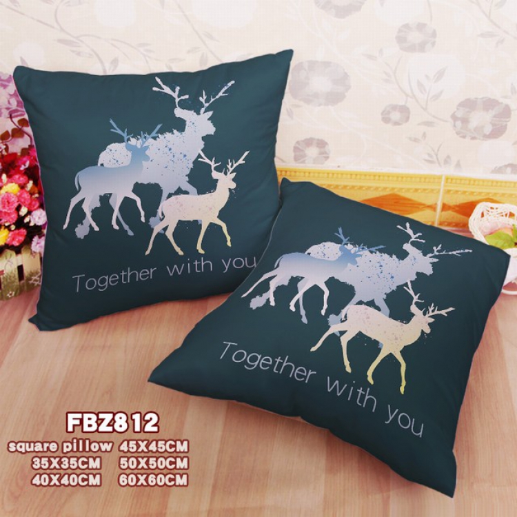 Animal Double-sided full color pillow cushion 45X45CM-FBZ812