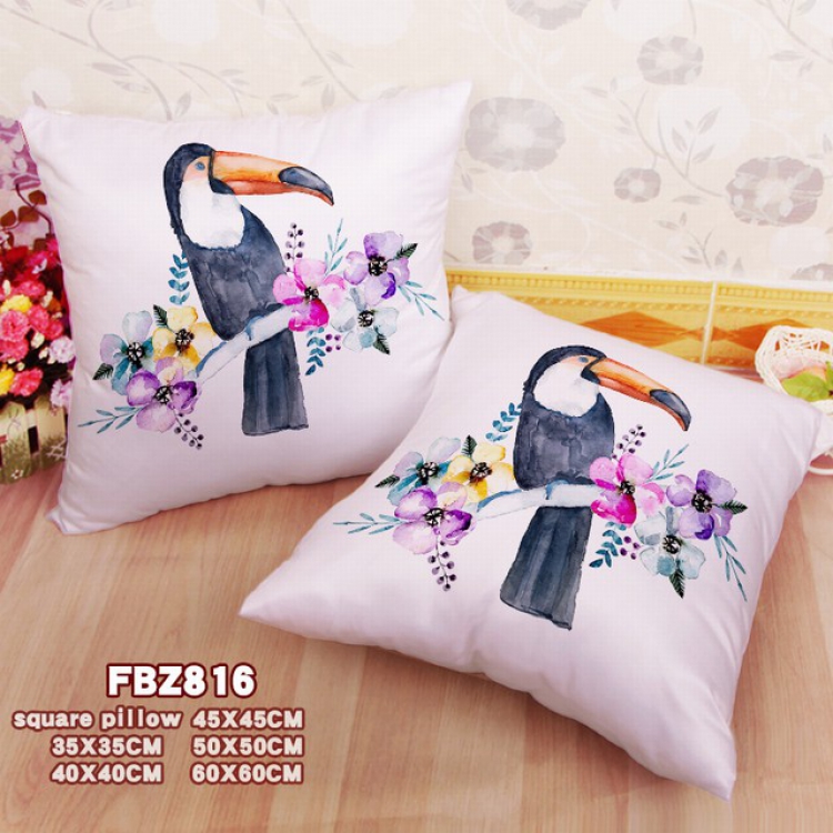 Animal Double-sided full color pillow cushion 45X45CM-FBZ816