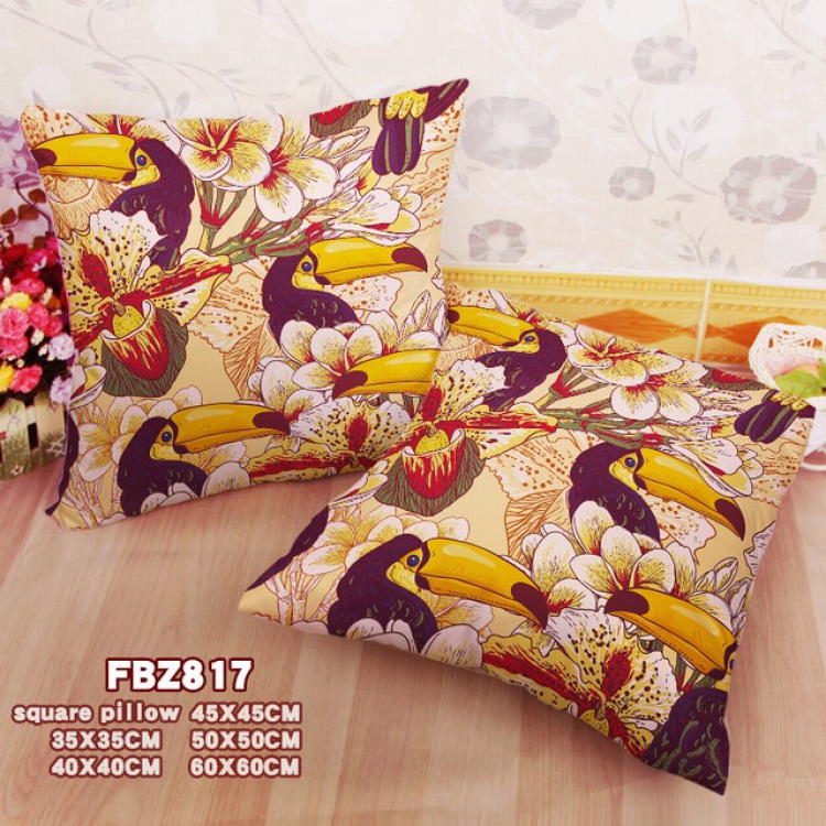 Animal Double-sided full color pillow cushion 45X45CM-FBZ817