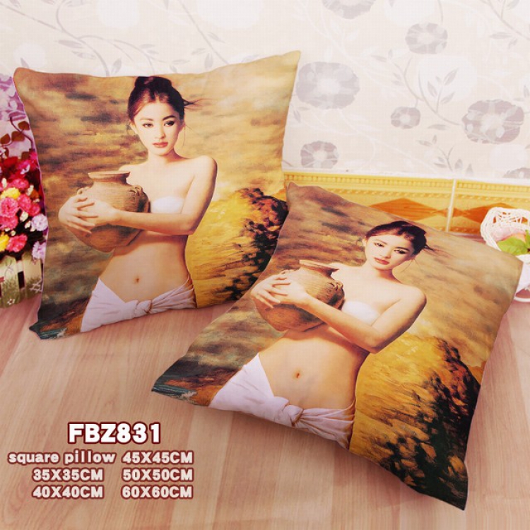 Animal Double-sided full color pillow cushion 45X45CM-FBZ831