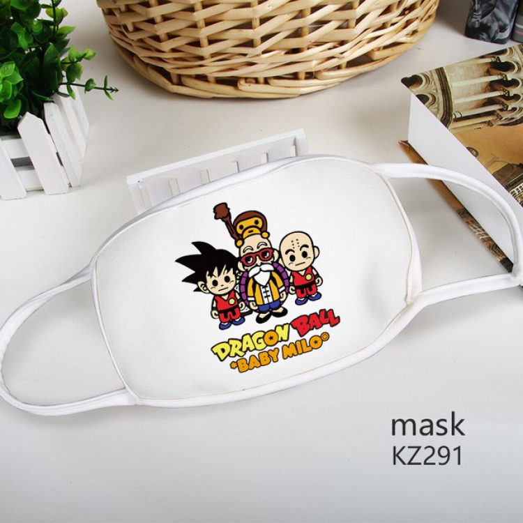 Dragon Ball Color printing Space cotton Mask price for 5 pcs KZ291