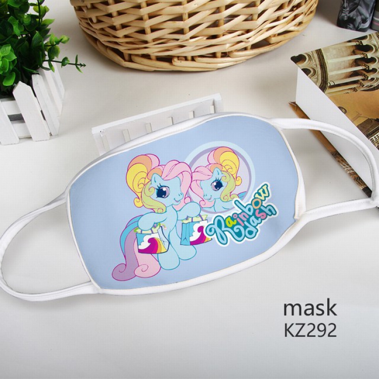 My Little Pony Color printing Space cotton Mask price for 5 pcs KZ292