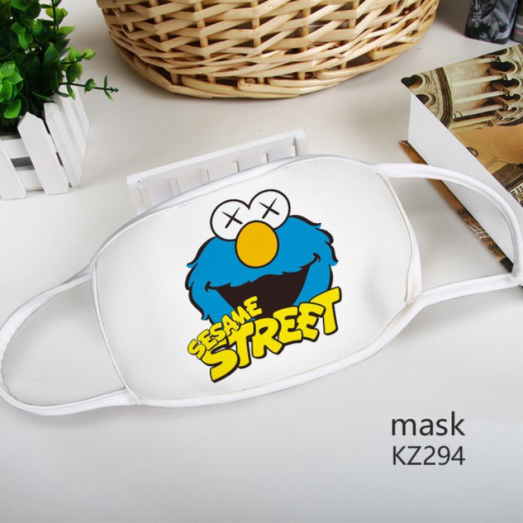 Sesame Street Color printing Space cotton Mask price for 5 pcs KZ294