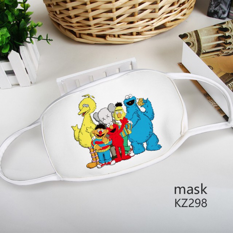 Sesame Street Color printing Space cotton Mask price for 5 pcs KZ298