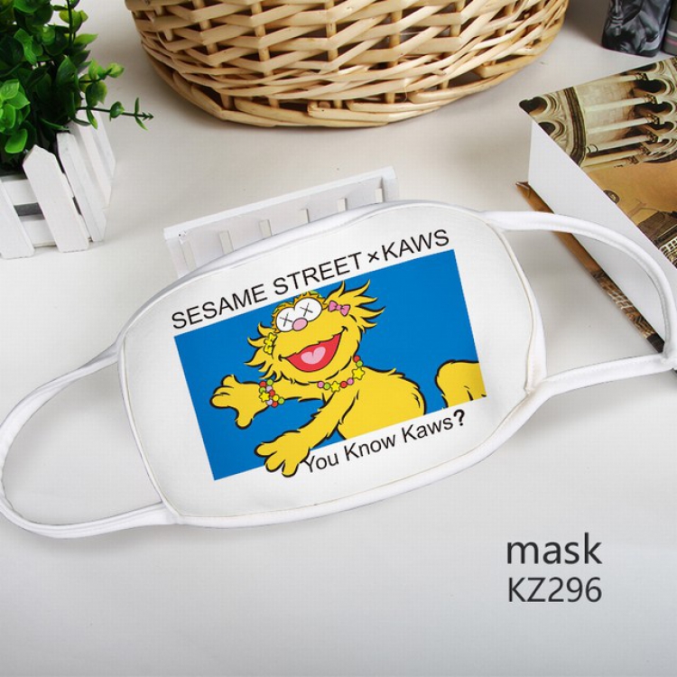 Sesame Street Color printing Space cotton Mask price for 5 pcs KZ296