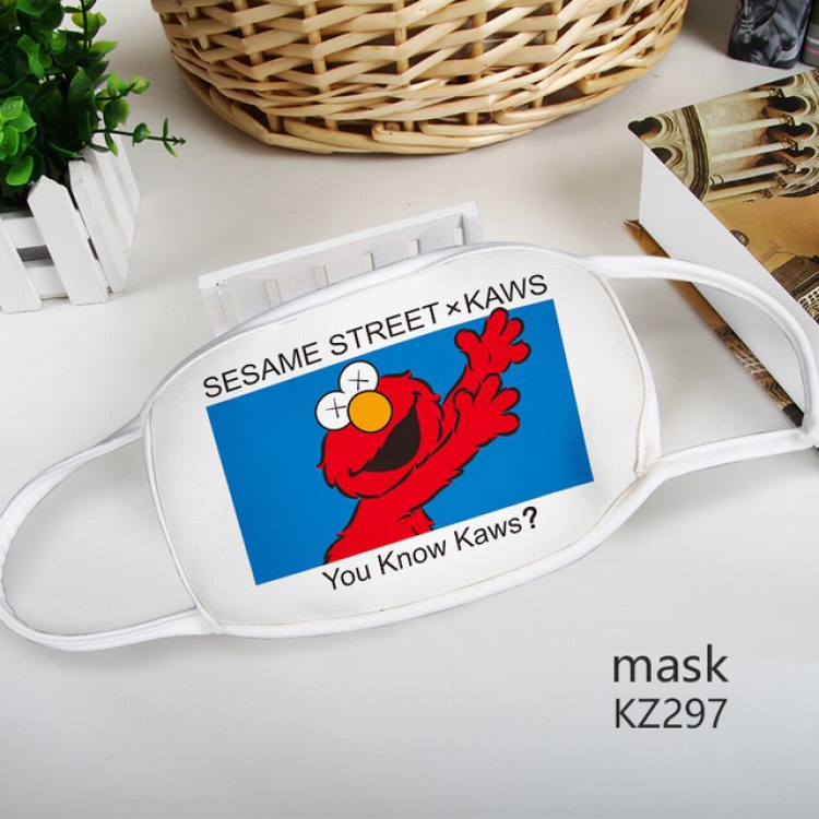 Sesame Street Color printing Space cotton Mask price for 5 pcs KZ297