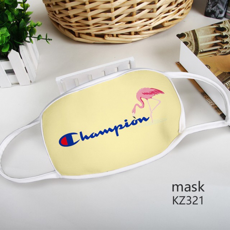 Flamingo Personality Color printing Space cotton Mask price for 5 pcs KZ321