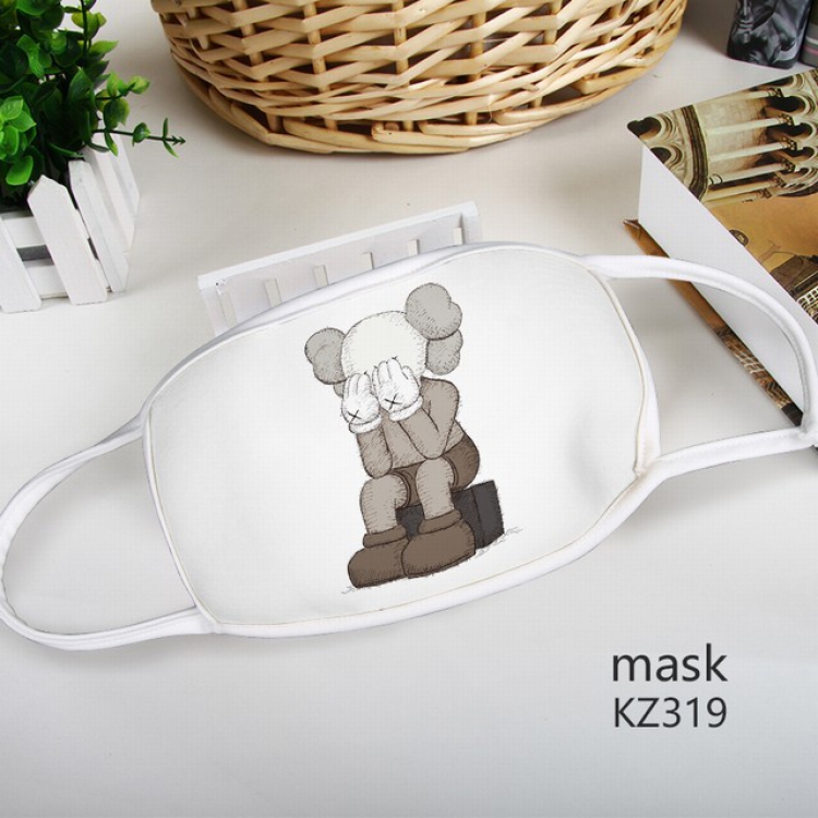 Personality Color printing Space cotton Mask price for 5 pcs KZ319