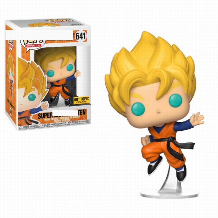 FUNKO POP641 Dragon Ball Son Goten Boxed Figure Decoration Model 10CM