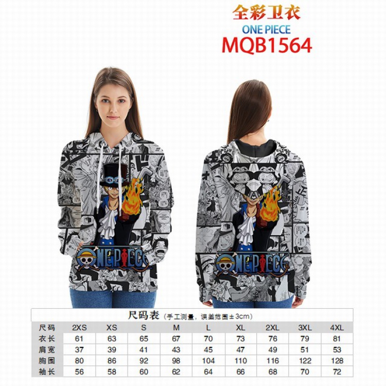 One Piece Full color zipper hooded Patch pocket Coat Hoodie 9 sizes from XXS to 4XL MQB1564