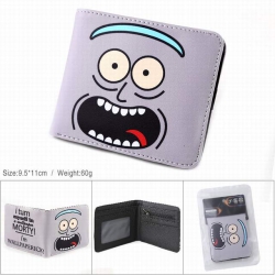 Rick and Morty gray PU full co...