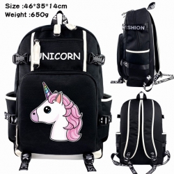 Unicorn Anime Backpack schoolb...