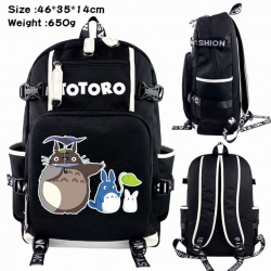 Totoro Anime Backpack schoolba...