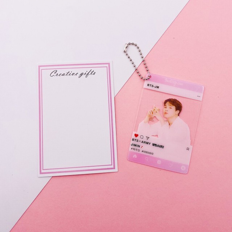 BTS JIMIN Keychain pendant a set price for 10 pcs