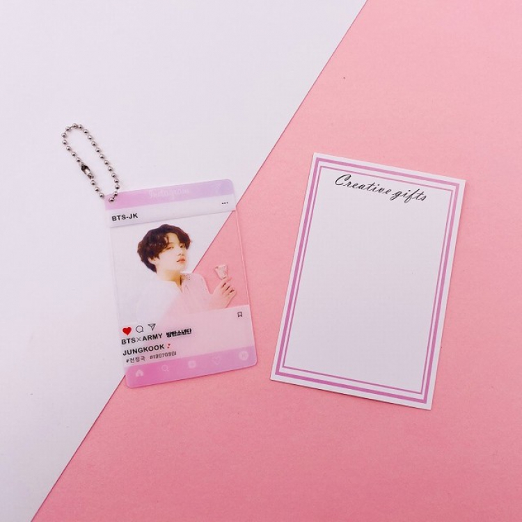 BTS JK Keychain pendant a set price for 10 pcs