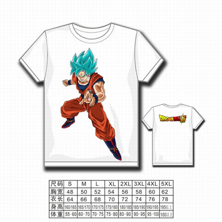 Dragon Ball Full color printed short-sleeved T-shirt S M L XL 2XL 3XL 4XL 5XL