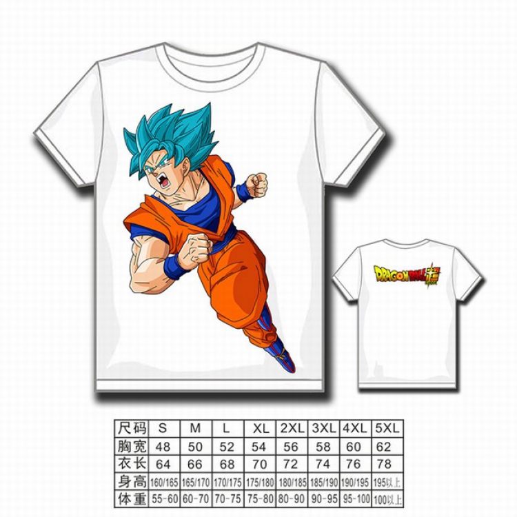 Dragon Ball Full color printed short-sleeved T-shirt S M L XL 2XL 3XL 4XL 5XL