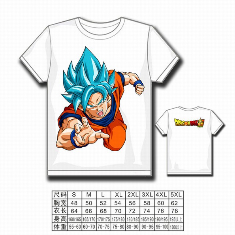 Dragon Ball Full color printed short-sleeved T-shirt S M L XL 2XL 3XL 4XL 5XL