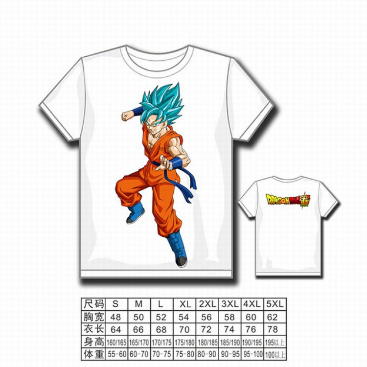 Dragon Ball Full color printed short-sleeved T-shirt S M L XL 2XL 3XL 4XL 5XL